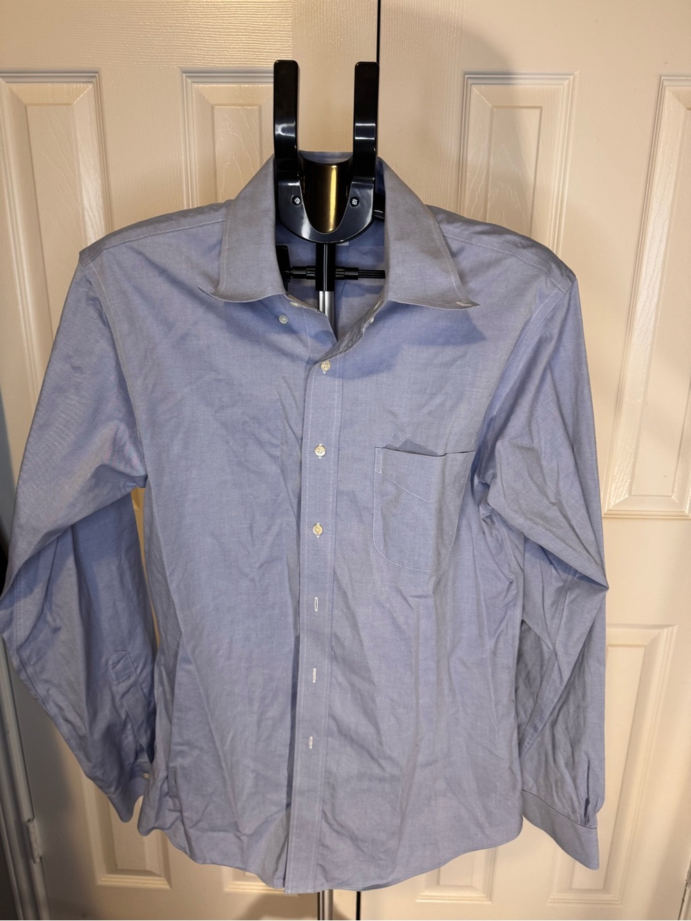 Brooks Brothers Blue Long-Sleeve Dress Shirt